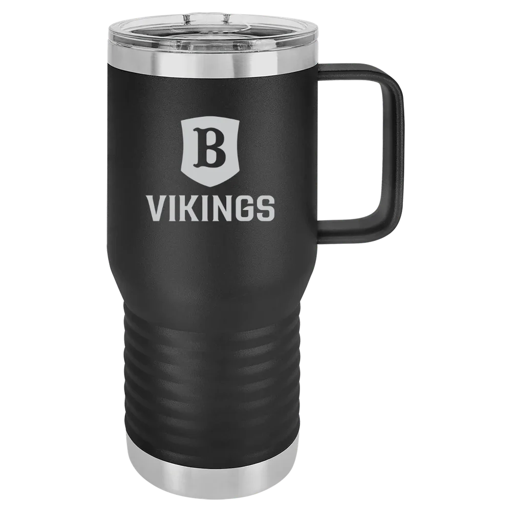 Berry College Polar Camel 20 oz. Travel Mug with Slider Lid