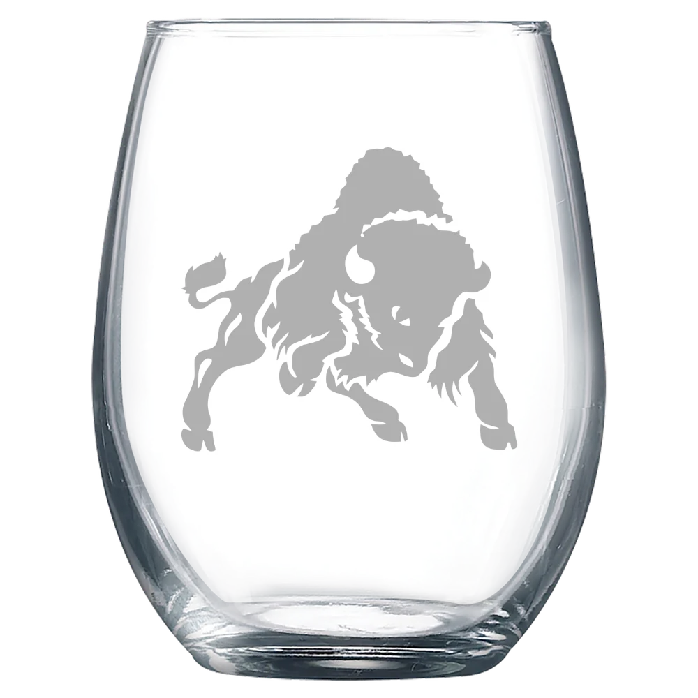 Bethany College (West Virginia) Polar Camel 9 oz. Stemless Wine Glass