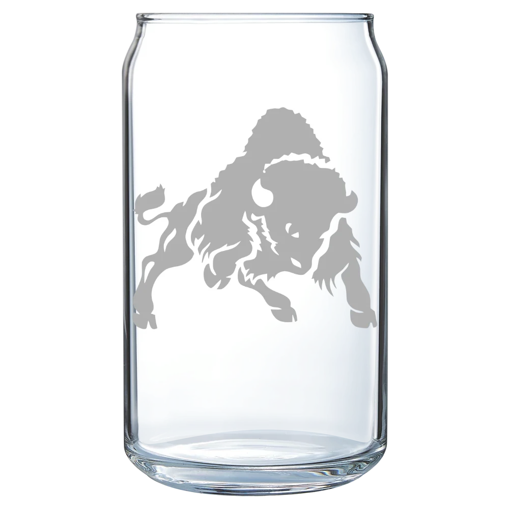Bethany College (West Virginia) Polar Camel 16 oz. Can Glass