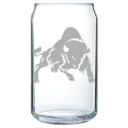 Bethany College (West Virginia) Polar Camel 16 oz. Can Glass