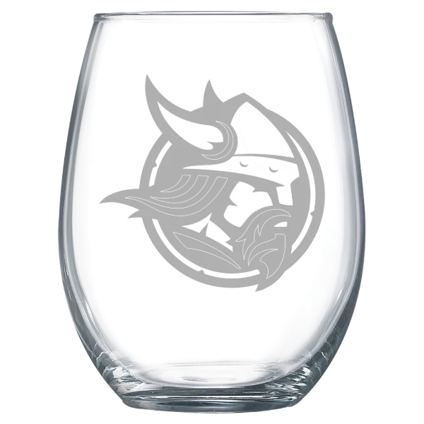 Bethany Lutheran College Polar Camel 15 oz. Stemless Wine Glass