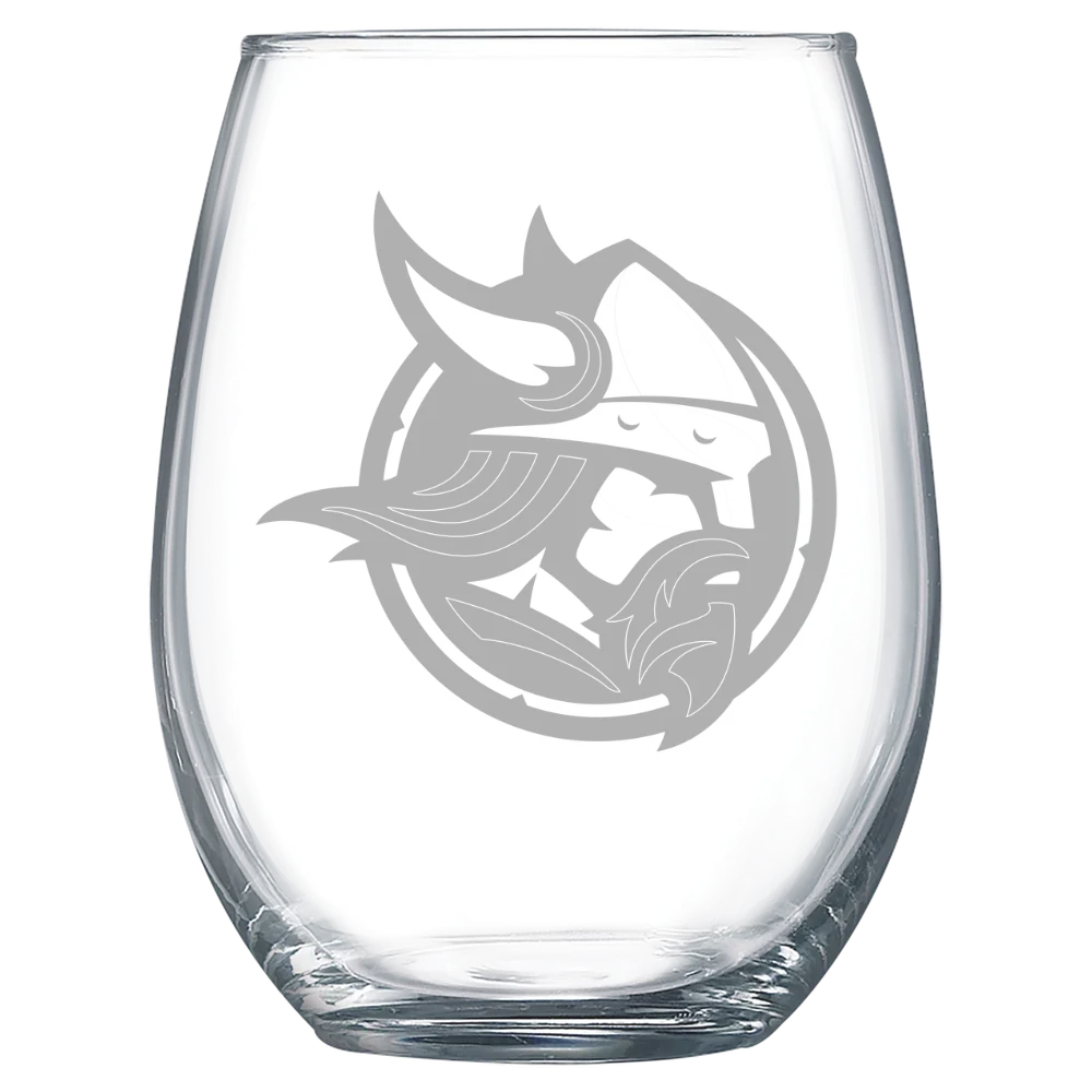 Bethany Lutheran College Polar Camel 15 oz. Stemless Wine Glass