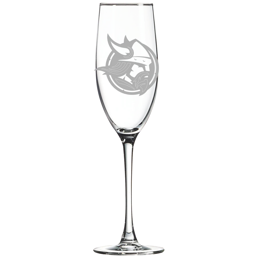 Bethany Lutheran College Polar Camel 8 oz. Champagne Flute