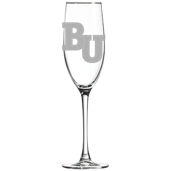 Bethel University (Minnesota) Polar Camel 8 oz. Champagne Flute