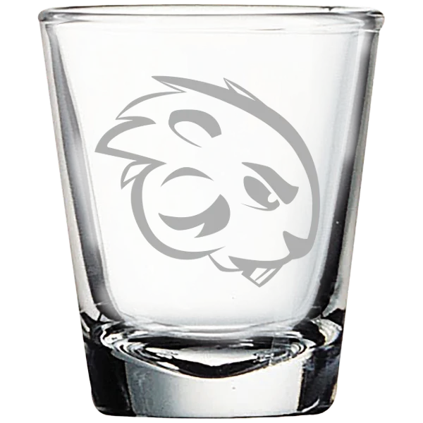 Blackburn College Polar Camel 1.7 oz. Shot Glass