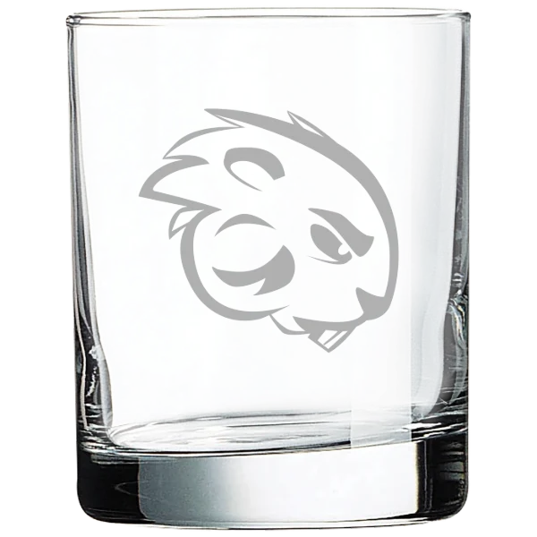 Blackburn College Polar Camel 10 1/2 oz. On The Rocks Glass