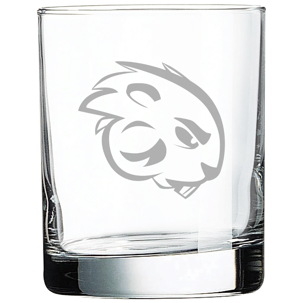 Blackburn College Polar Camel 10 1/2 oz. On The Rocks Glass