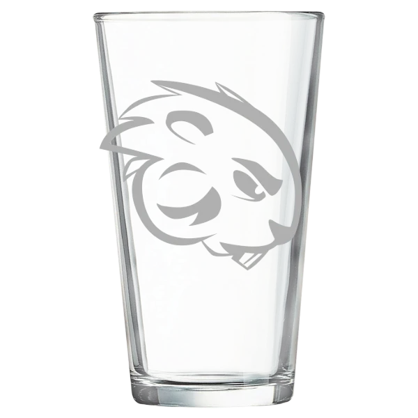 Blackburn College Polar Camel 16 oz. Pint Mixing Glass
