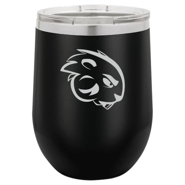 Blackburn College Polar Camel 12 oz. Stemless Wine Tumbler