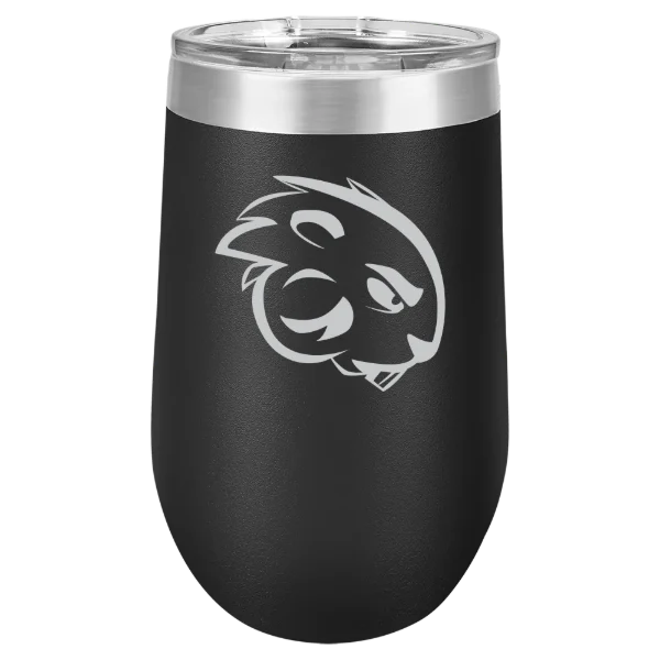 Blackburn College Polar Camel 16 oz. Stemless Wine Tumbler
