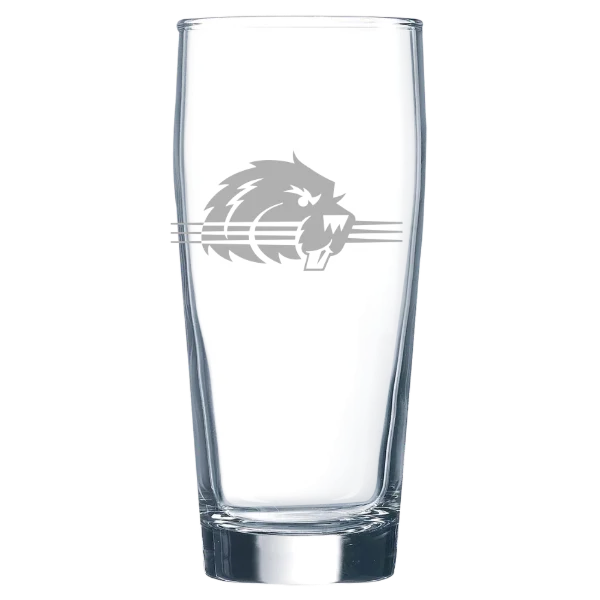 Bluffton University Polar Camel 16 oz. Willi Becher Beer Glass