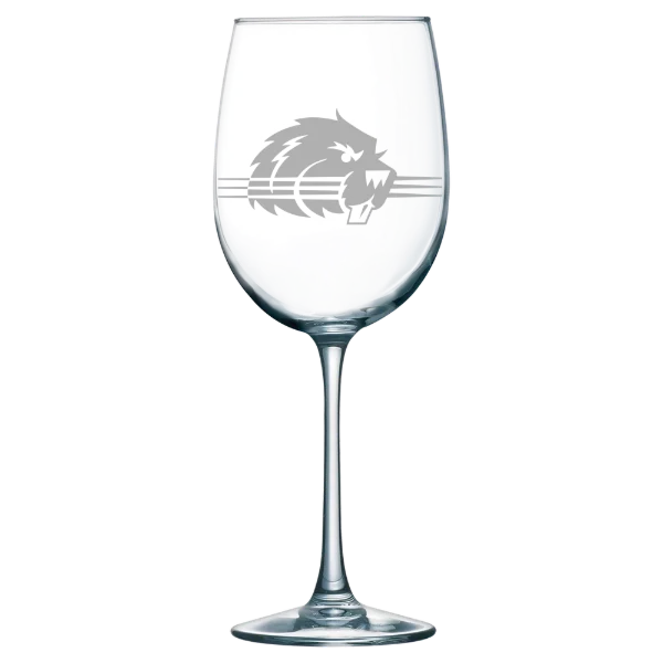 Bluffton University Polar Camel 19 oz. Wine Glass