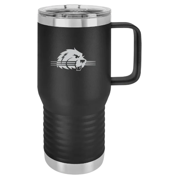 Bluffton University Polar Camel 20 oz. Travel Mug with Slider Lid