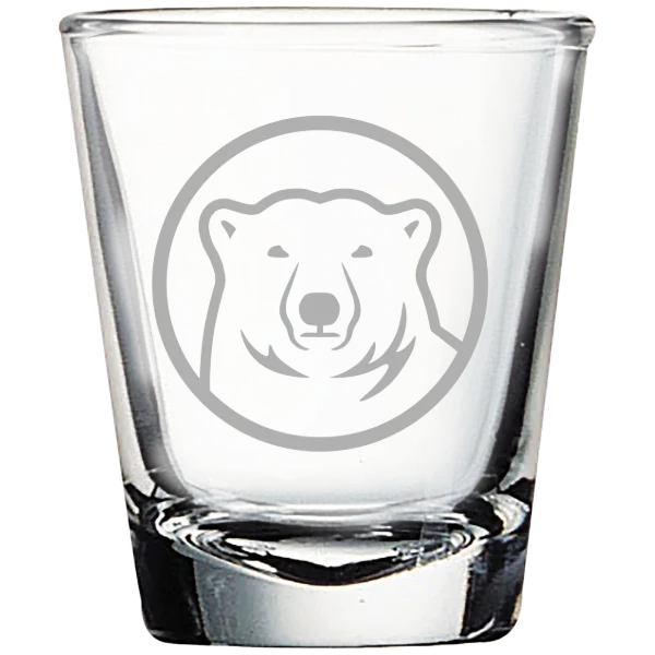 Bowdoin College Polar Camel 1.7 oz. Shot Glass