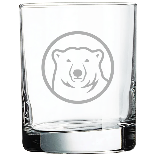 Bowdoin College Polar Camel 10 1/2 oz. On The Rocks Glass