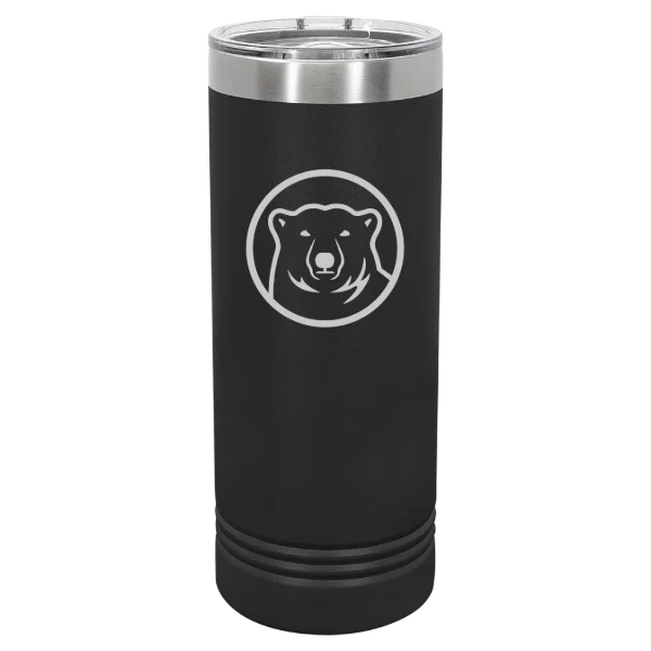 Bowdoin College Polar Camel 22 oz. Skinny Tumbler with Slider Lid