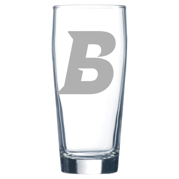 Brandeis University Polar Camel 16 oz. Willi Becher Beer Glass