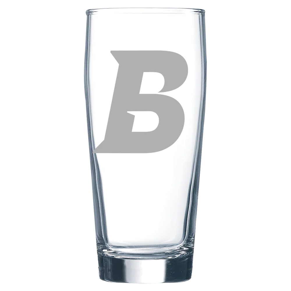 Brandeis University Polar Camel 16 oz. Willi Becher Beer Glass