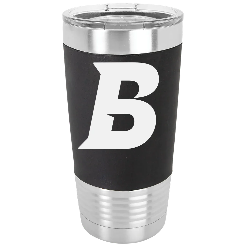 Brandeis University Polar Camel 20 oz. Silicone Grip Tumbler with Standard Lid