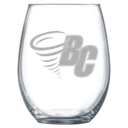 Brevard College Polar Camel 15 oz. Stemless Wine Glass