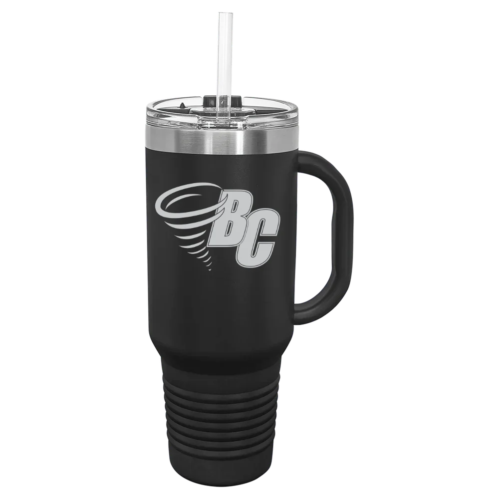 Brevard College Polar Camel 40 oz. Travel Mug with Snap Lid & Straw