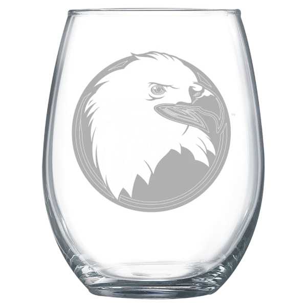 Bridgewater College (Virginia) Polar Camel 15 oz. Stemless Wine Glass