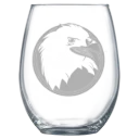 Bridgewater College (Virginia) Polar Camel 15 oz. Stemless Wine Glass