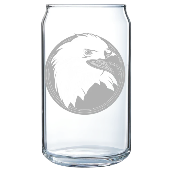 Bridgewater College (Virginia) Polar Camel 16 oz. Can Glass