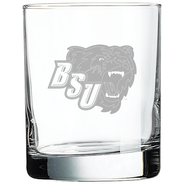 Bridgewater State University Polar Camel 10 1/2 oz. On The Rocks Glass