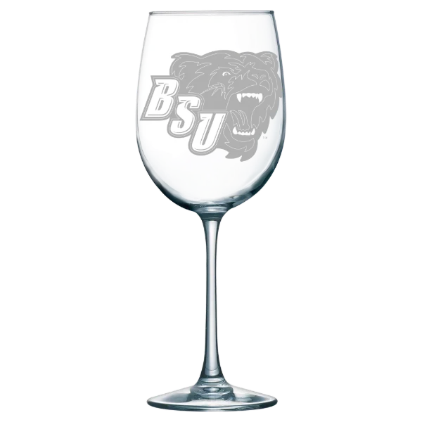 Bridgewater State University Polar Camel 19 oz. Wine Glass