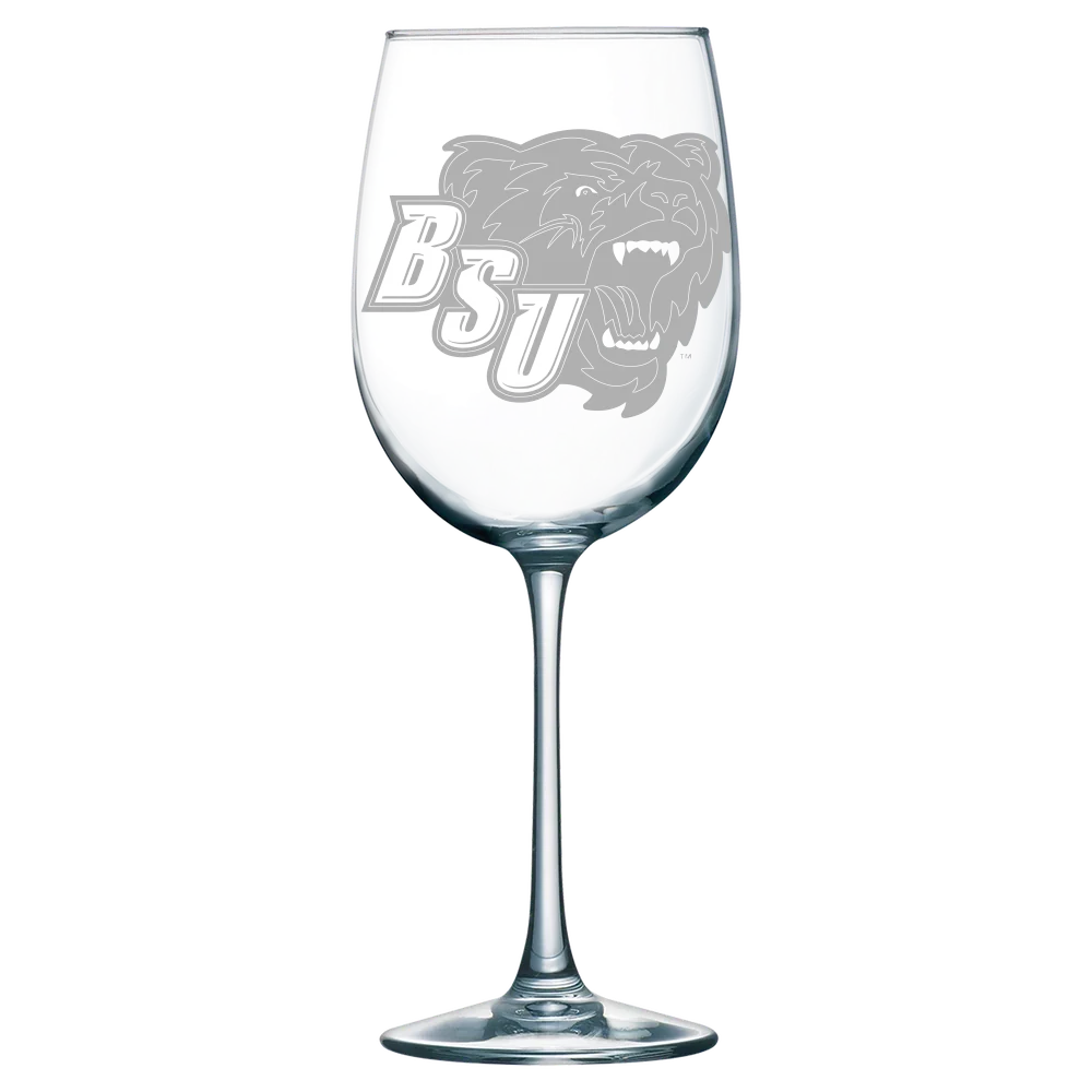 Bridgewater State University Polar Camel 19 oz. Wine Glass