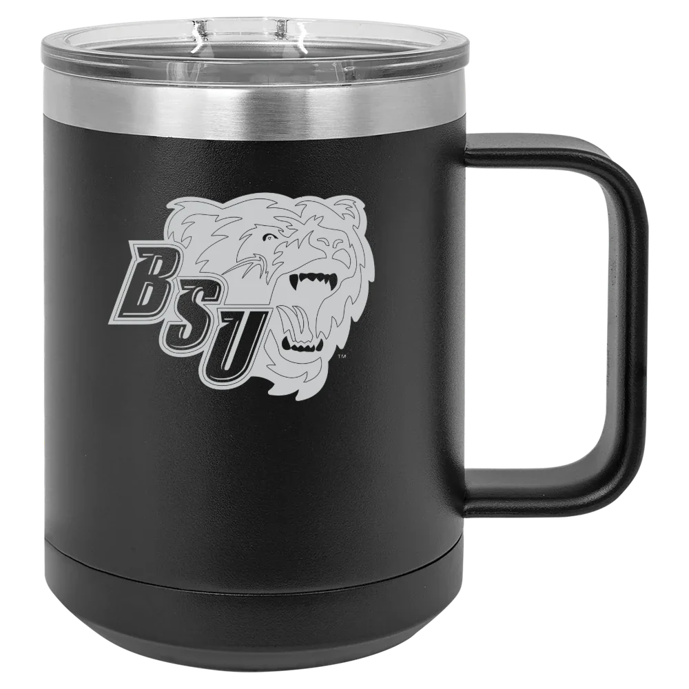 Bridgewater State University Polar Camel 15 oz. Mug with Slider Lid