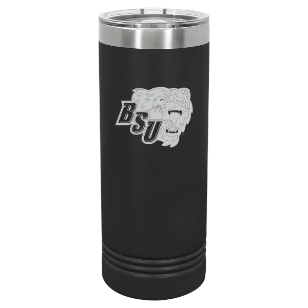 Bridgewater State University Polar Camel 22 oz. Skinny Tumbler with Slider Lid