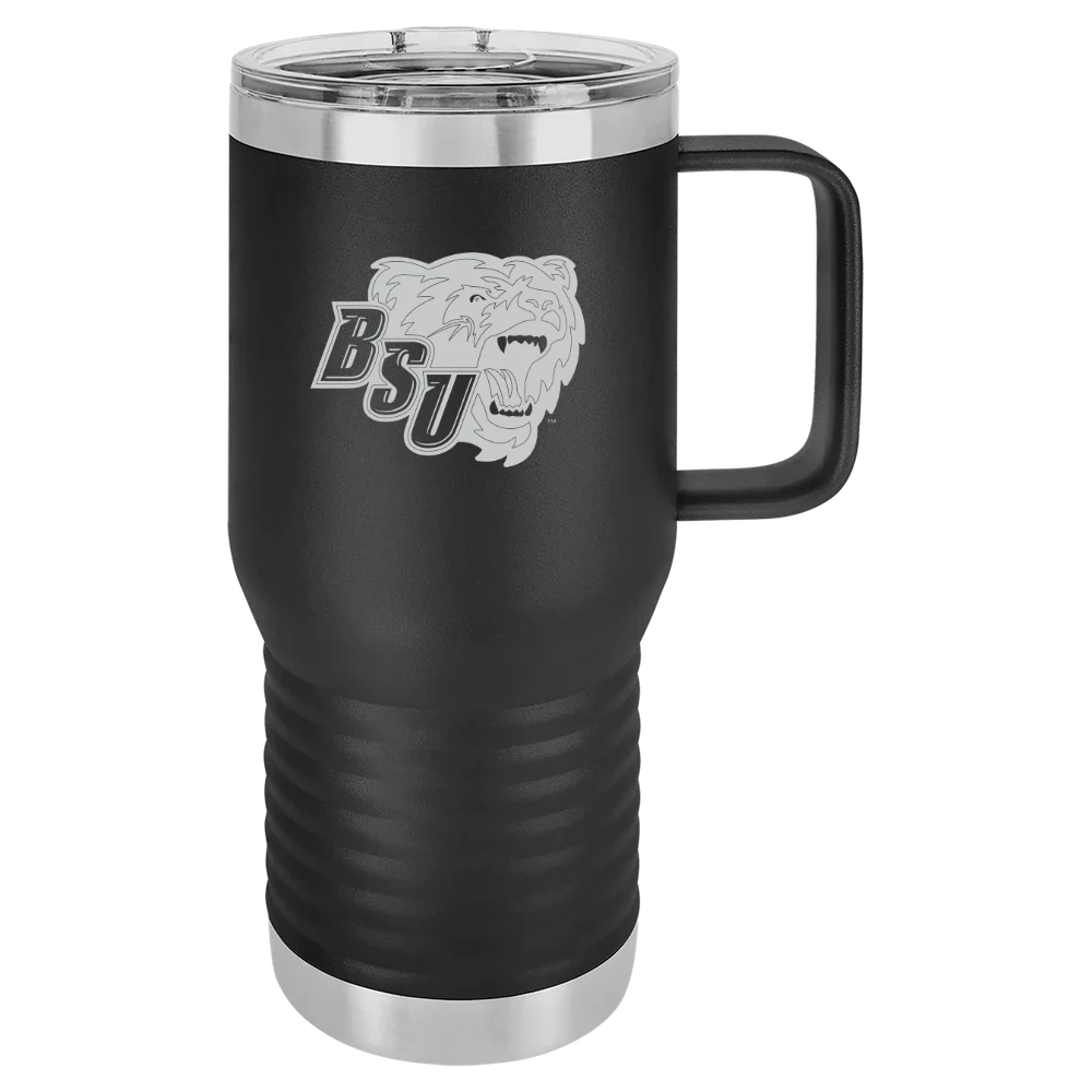 Bridgewater State University Polar Camel 20 oz. Travel Mug with Slider Lid