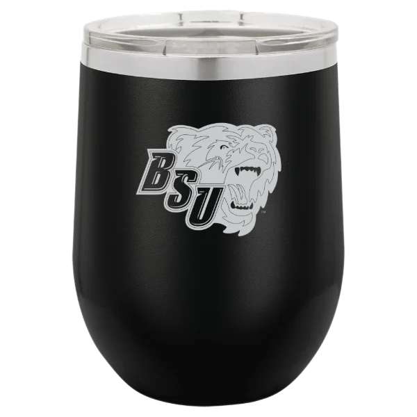Bridgewater State University Polar Camel 12 oz. Stemless Wine Tumbler