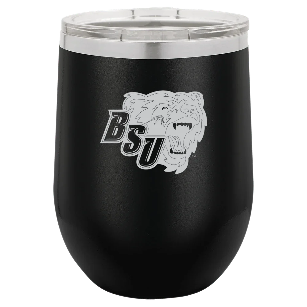 Bridgewater State University Polar Camel 12 oz. Stemless Wine Tumbler