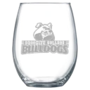 Brooklyn College Polar Camel 15 oz. Stemless Wine Glass