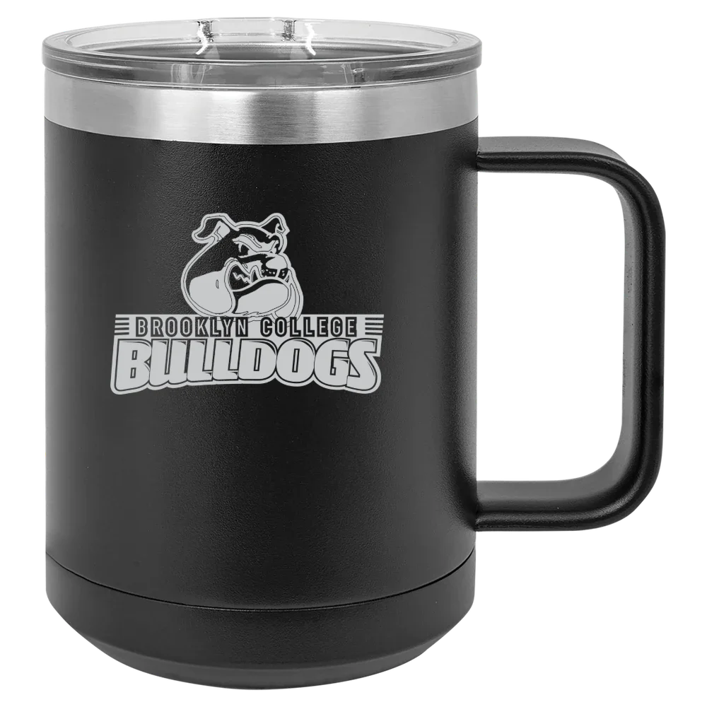 Brooklyn College Polar Camel 15 oz. Mug with Slider Lid