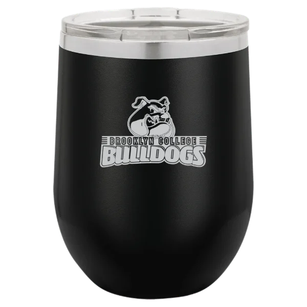 Brooklyn College Polar Camel 12 oz. Stemless Wine Tumbler
