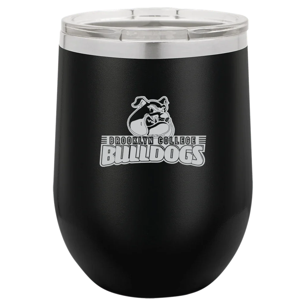 Brooklyn College Polar Camel 12 oz. Stemless Wine Tumbler
