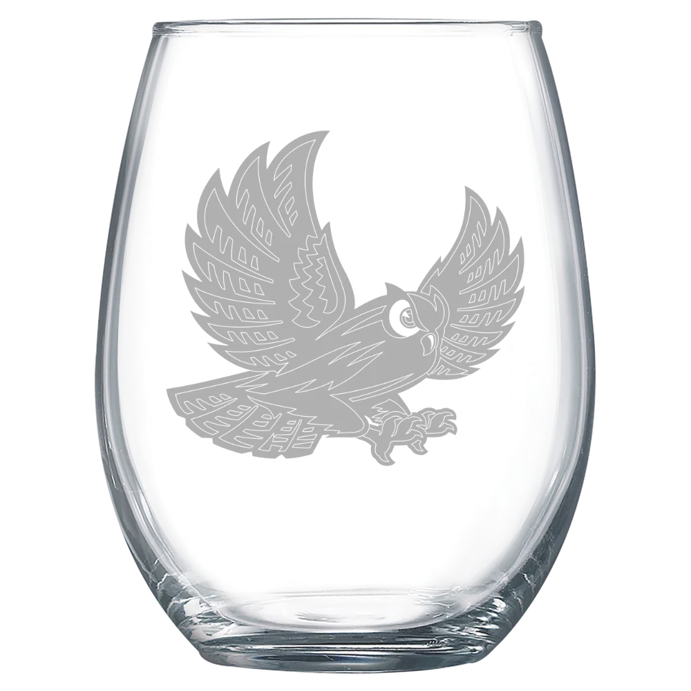 Bryn Mawr College Polar Camel 15 oz. Stemless Wine Glass