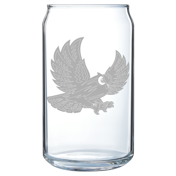 Bryn Mawr College Polar Camel 16 oz. Can Glass