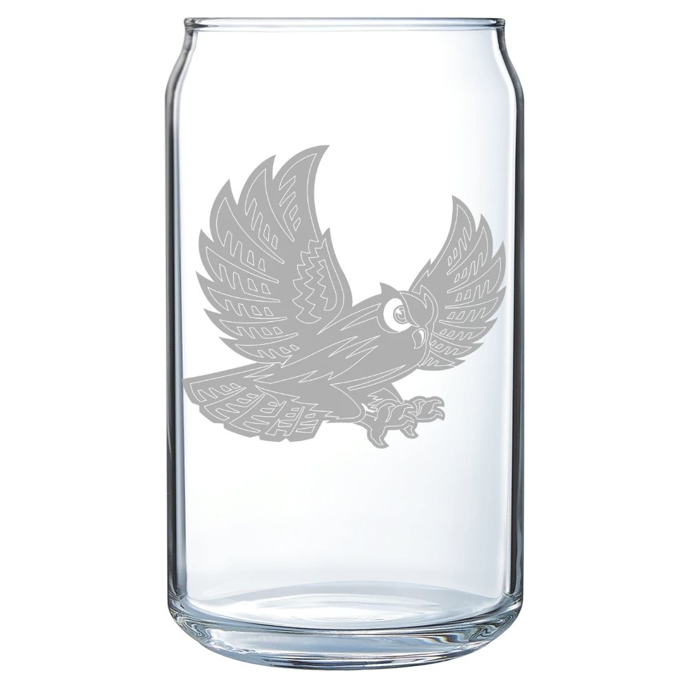 Bryn Mawr College Polar Camel 16 oz. Can Glass