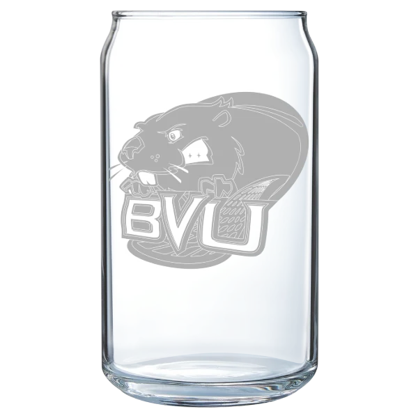Buena Vista University Polar Camel 16 oz. Can Glass