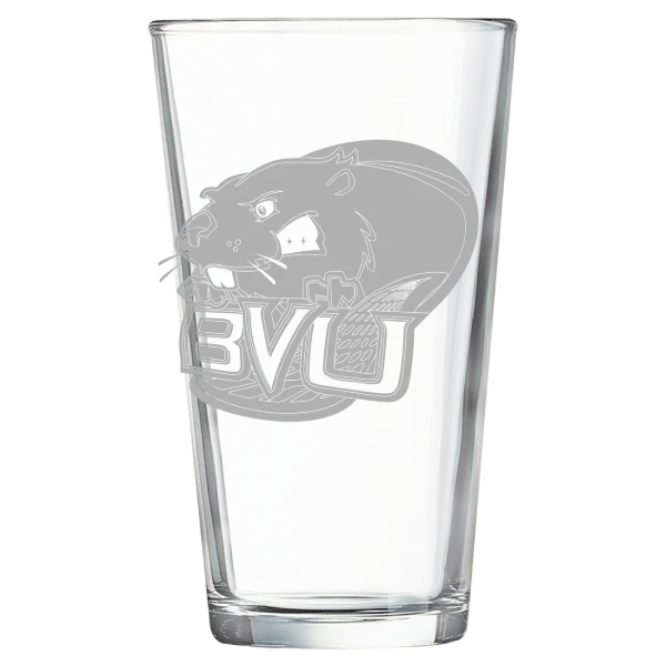 Buena Vista University Polar Camel 16 oz. Pint Mixing Glass