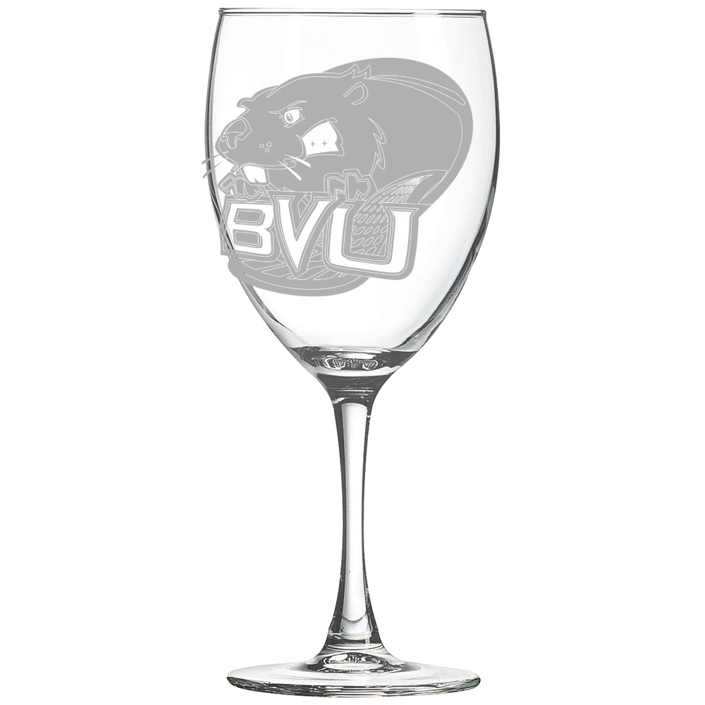 Buena Vista University Polar Camel 10 1/2 oz. Wine Glass