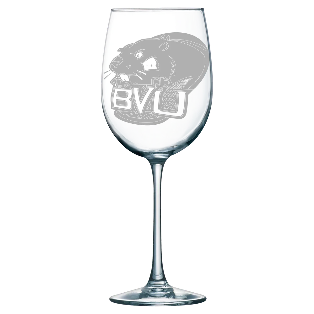 Buena Vista University Polar Camel 19 oz. Wine Glass