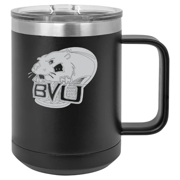Buena Vista University Polar Camel 15 oz. Mug with Slider Lid