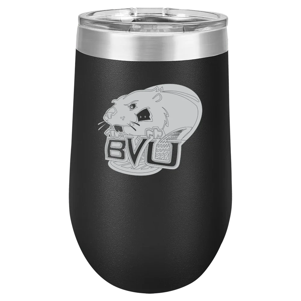 Buena Vista University Polar Camel 16 oz. Stemless Wine Tumbler