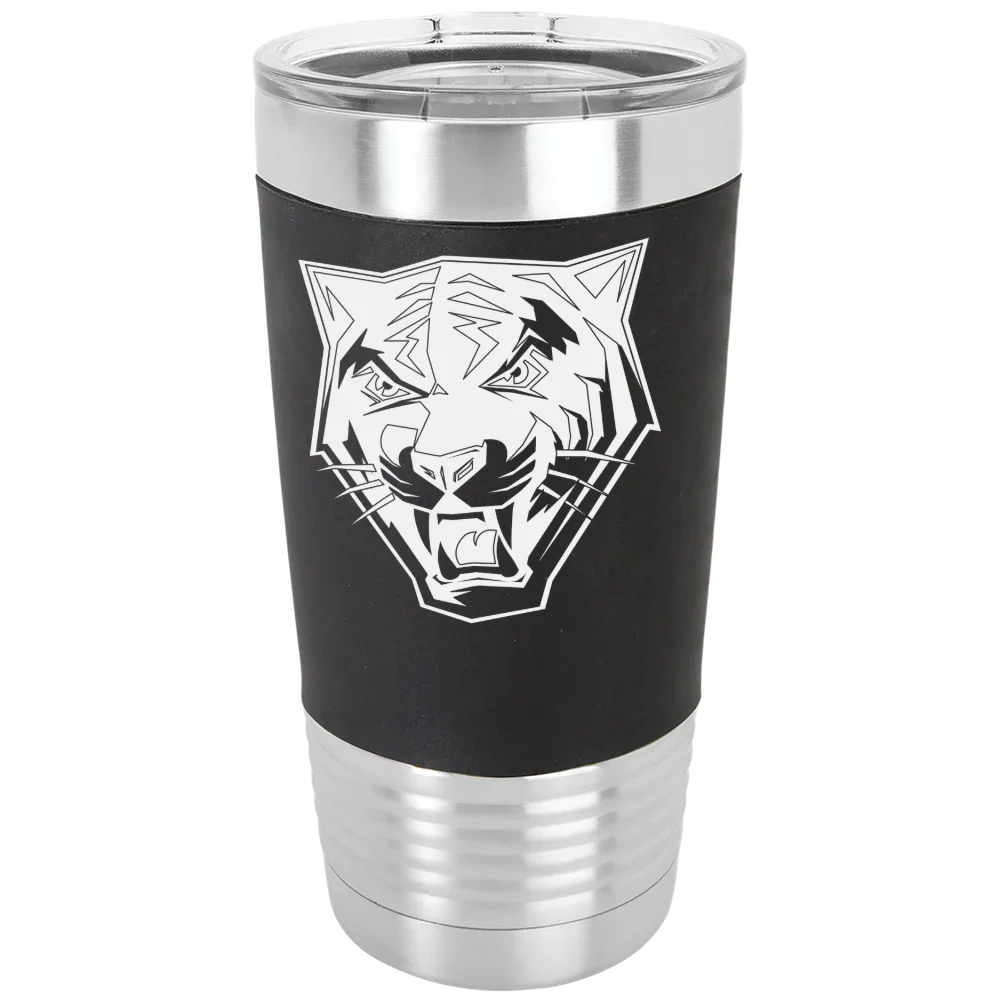 Buffalo State, State University of New York Polar Camel 20 oz. Silicone Grip Tumbler with Standard Lid